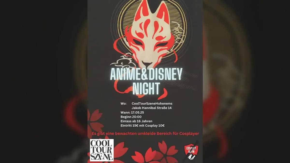 Anime & Disney Night