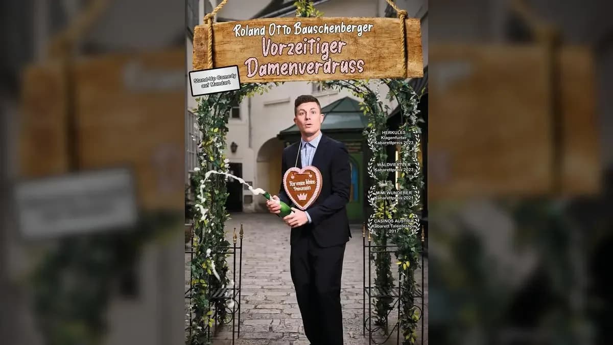 „Vorzeitiger Damenverdruss“ Kabarett mit Otto Bauschenberger