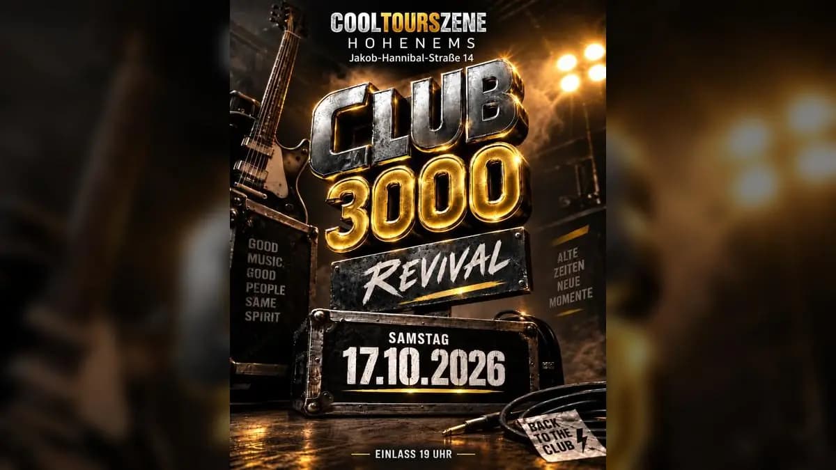 CLUB 3000 REVIVAL – Back to the Club!