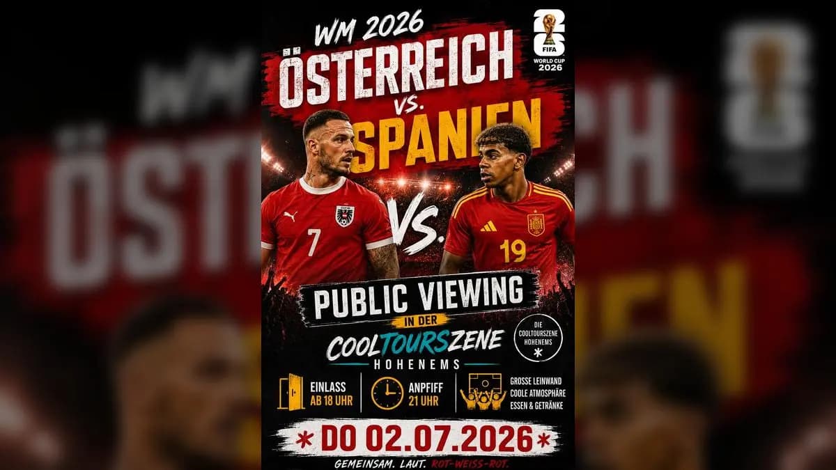 Public Viewing Österreich – Spanien