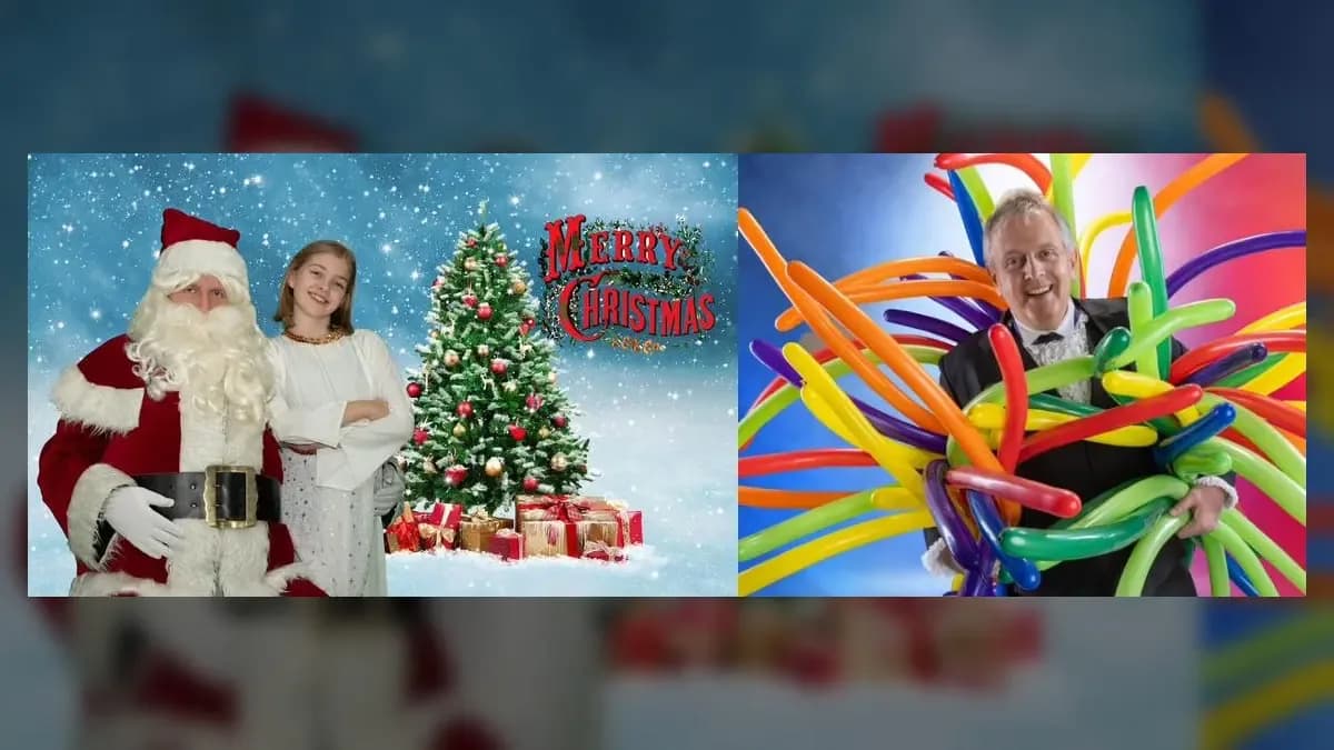 Veranstaltungsplakat: Magische Weihnachtswelt für Kinder Magische Weihnachtswelt für Kinder